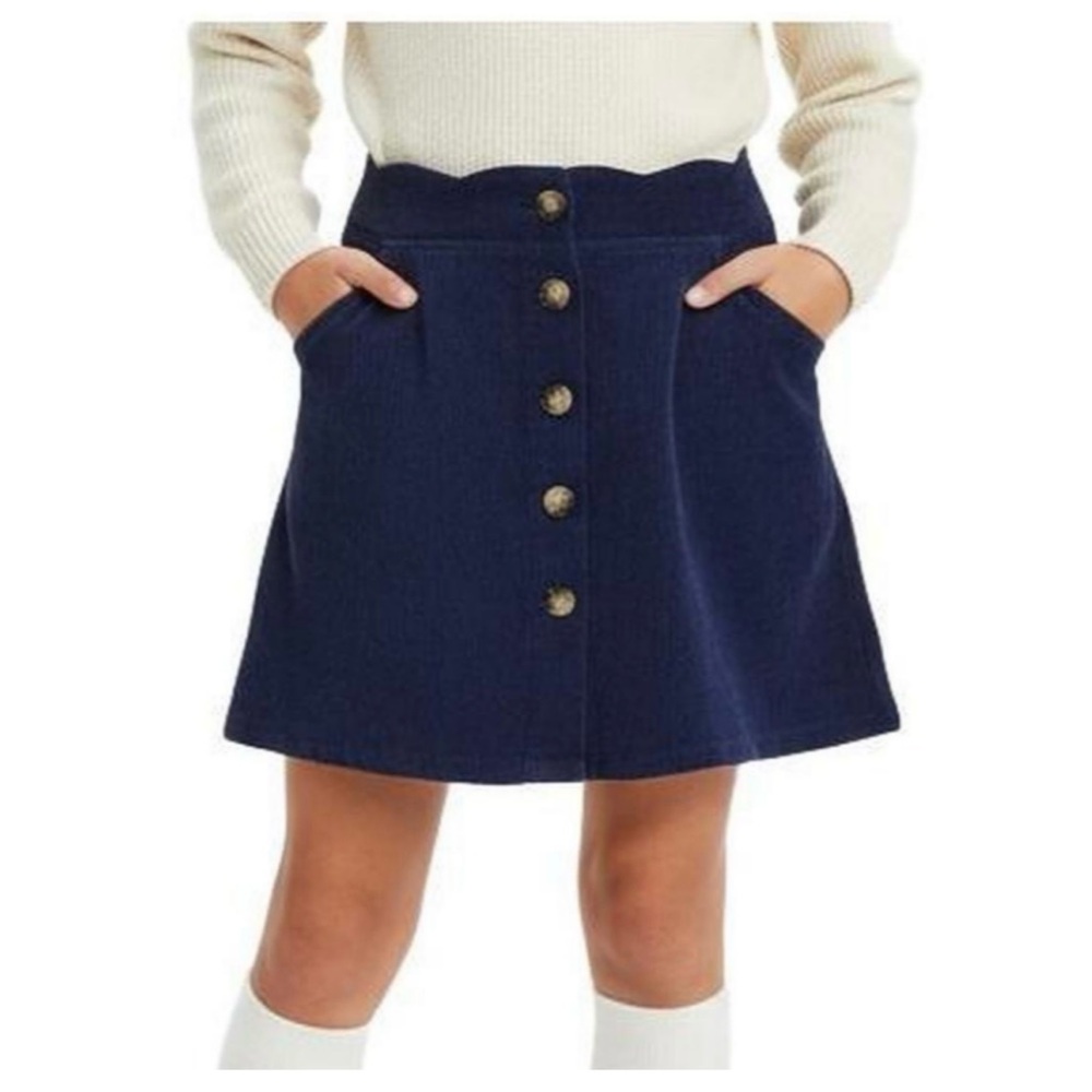 Kids Navy Skirt